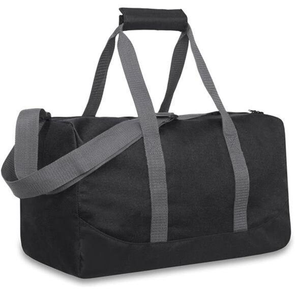 30 Liter,17 Inch Canvas Duffle Bags for Men and Women–Travel Weekender Overnight - Picture 1 of 8